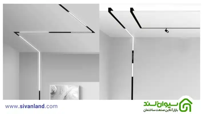چگونه چراغ مگنتیک مورد نیاز خود را انتخاب و خرید کنیم؟ 50 50 چراغ مگنتیک خطی