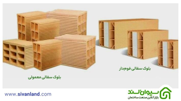 تفاوت بلوک سفالی با بلوک سیمانی در چیست؟ کدام بهتر است؟ 17 17 بلوک سفالی