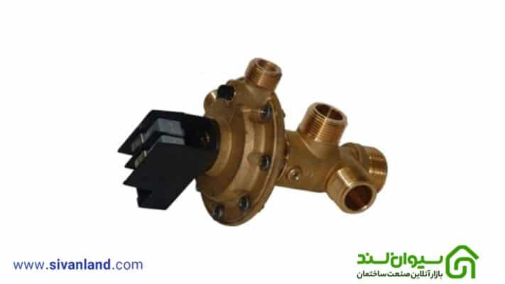 چگونه فشار آب گرم پکیج را بالا ببریم؟ 17 17 شیر سه راهه پکیج