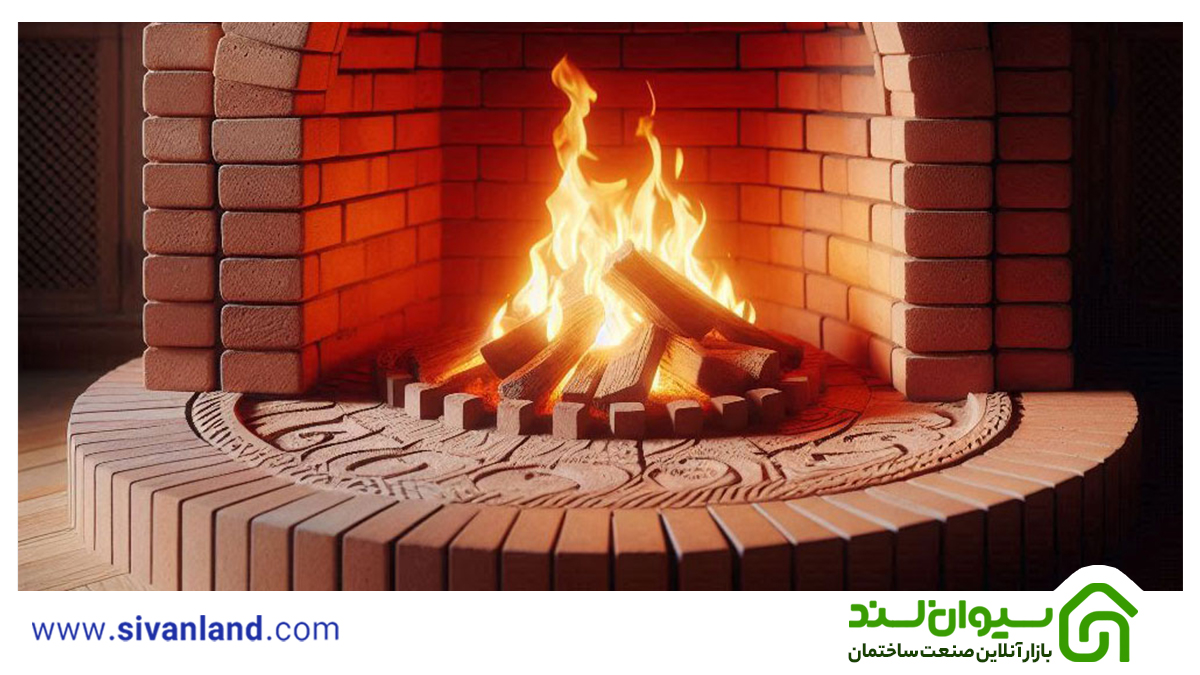 تفاوت آجر شیل با آجر نسوز؛ کدام برای پروژه شما مناسب است؟ 29 29 آجر نسوز استفاده شده در شومینه
