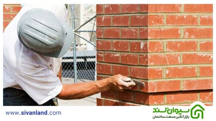 اجرای آجر نما دوغابی | اصول اجرا و نگهداری 14 14 بندکشی آجر