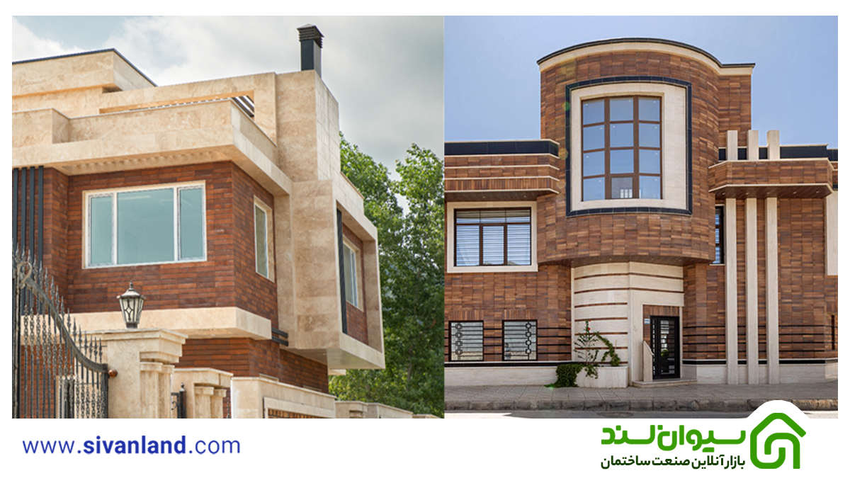 رومی نمای ترکیبی سنگ و آجر نسوز 30 30 مراحل نصب رومی نمای ترکیبی سنگ و آجر نسوز