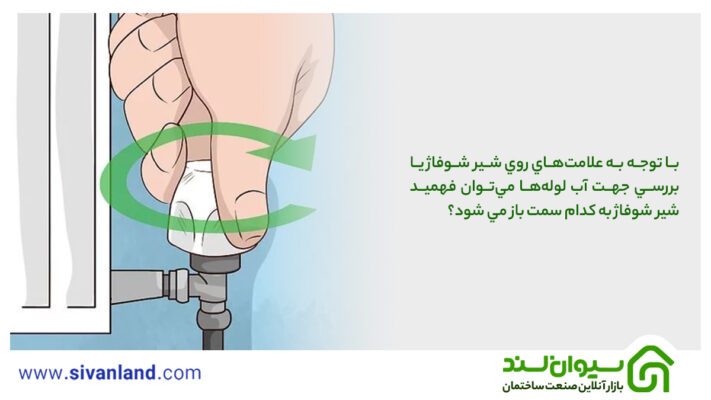 شیر شوفاژ به کدام سمت باز میشود؟ + بررسی 3 نوع شیر شوفاژ 12 12 با توجه به علامتهای روی شیر شوفاژ یا بررسی جهت آب لولهها میتوان فهمید شیر شوفاژ به کدام سمت باز می شود؟