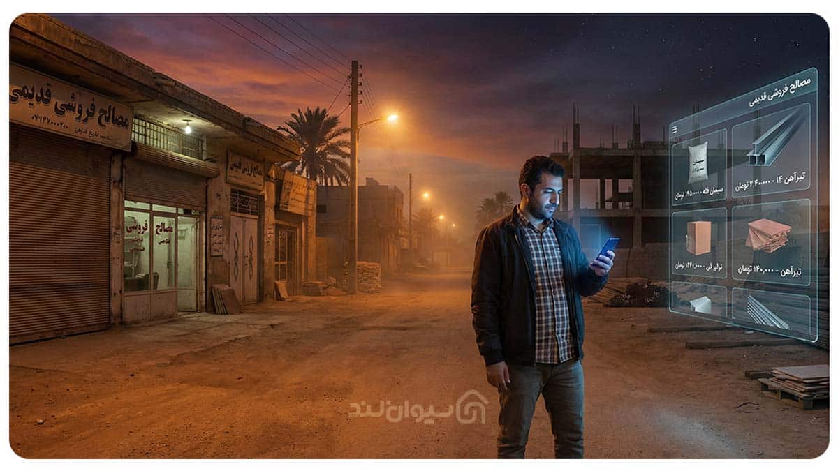 فروش آنلاین مصالح ساختمانی در جنوب کشور از طریق سیوان لند 17 22 فروش آنلاین مصالح ساختمانی در جنوب کشور از طریق سیوان لند