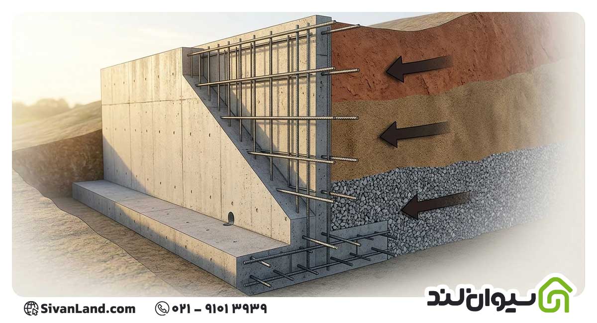 نقش میلگرد در ساخت دیوار حائل چیست؟ | چرا باید در این فرآیند از آن استفاده کرد؟ 3 3 نقش میلگرد در ساخت دیوار حائل