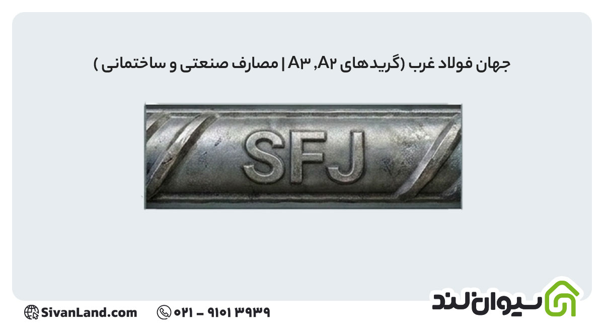 جدول علامت اختصاری میلگرد کارخانه های فولادی+ بررسی هریک 13 13 علامت اختصاری میلگرد جهان فولاد غرب