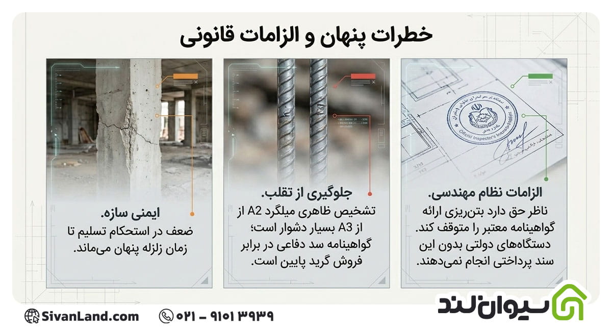 سرتیفیکیت میلگرد چیست؟ | آشنایی کامل با گواهینامه فنی میلگرد 3 3 چرا سرتیفیکیت میلگرد اهمیت دارد؟